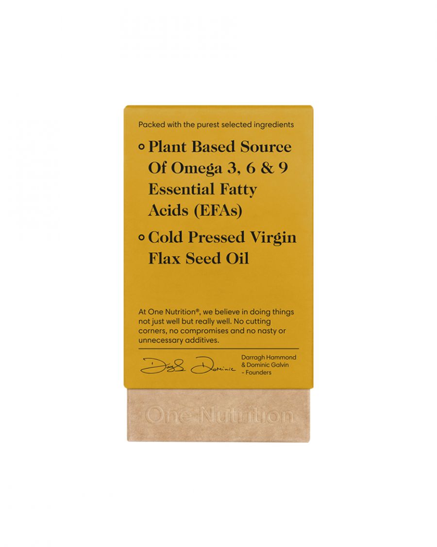 One Nutrition Flax Oil Capsules (90&