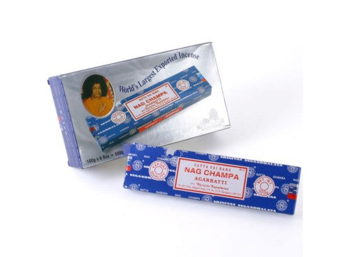 Incense Sticks - Nag Champa - 100g Satya (Large Pk)