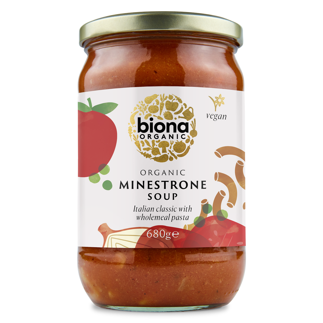 Biona Minestrone Soup Jar 680g