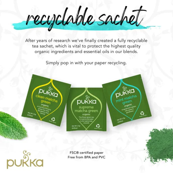 Pukka Tea Organic Green Collection Organic 40g (20 tea sachets)