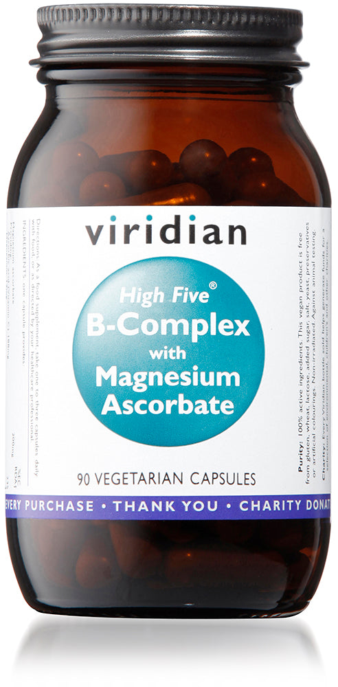 Viridian High Five B-Complex With Magnesium Ascorbate (90 Caps)