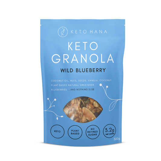 Keto Hana Wild Blueberry Keto Granola 300g