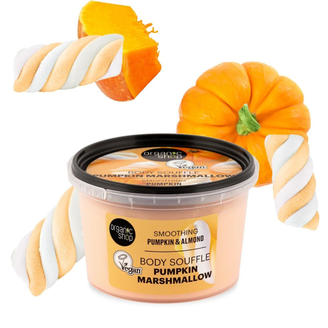 Organic Shop Organic Pumpkin Marshmallow Smoothing Body Souffle (Pumpkin & Almond) 250ml