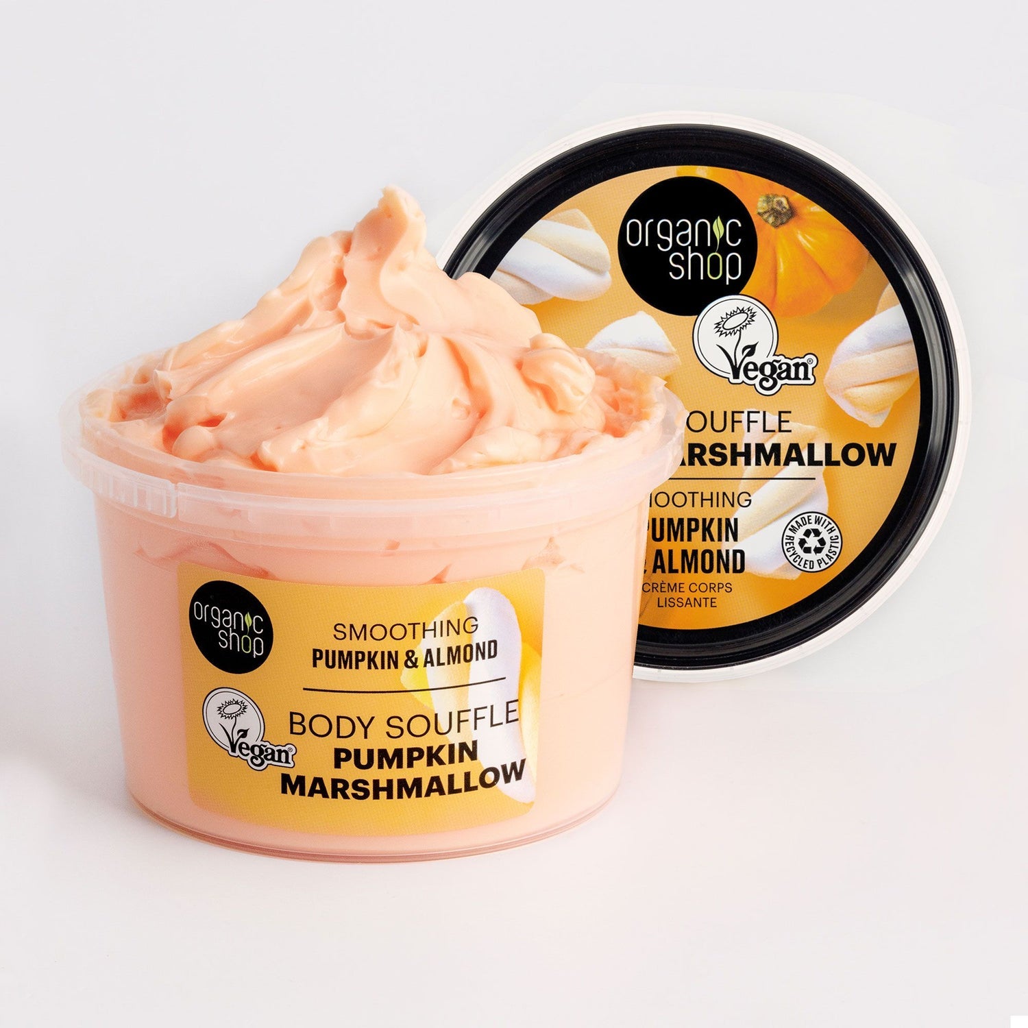 Organic Shop Organic Pumpkin Marshmallow Smoothing Body Souffle (Pumpkin & Almond) 250ml
