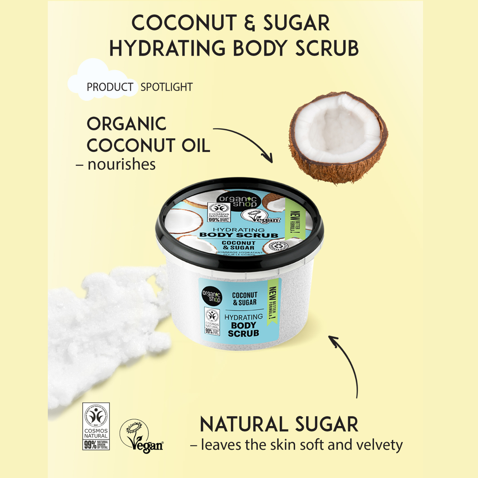 Organic Shop Tropical Vibes Gift Set