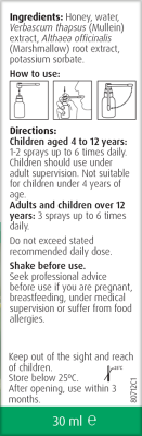 A. Vogel Mullein & Marshmallow Spray (30ml)