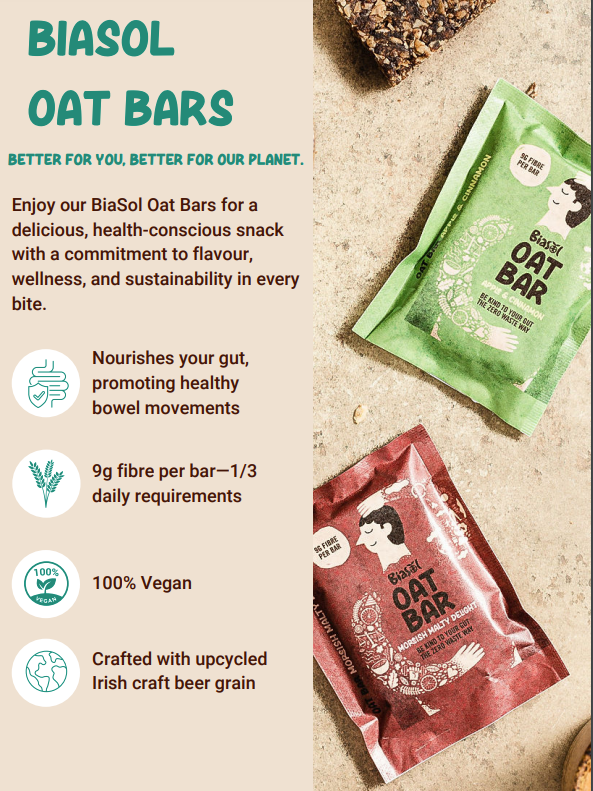 BiaSol Oat Bar Malty Moreish