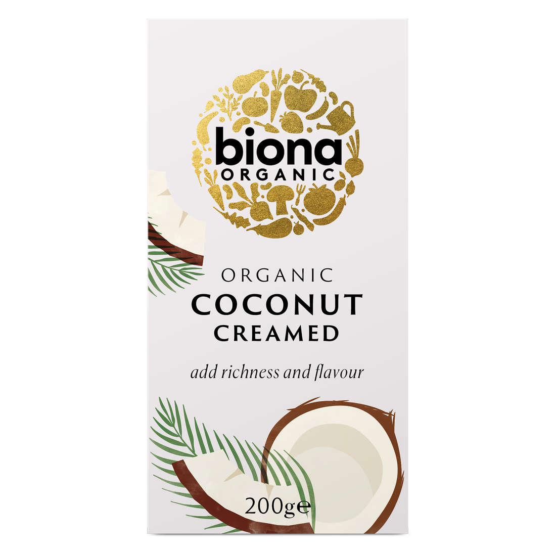 Biona Organic Creamed Coconut 200g