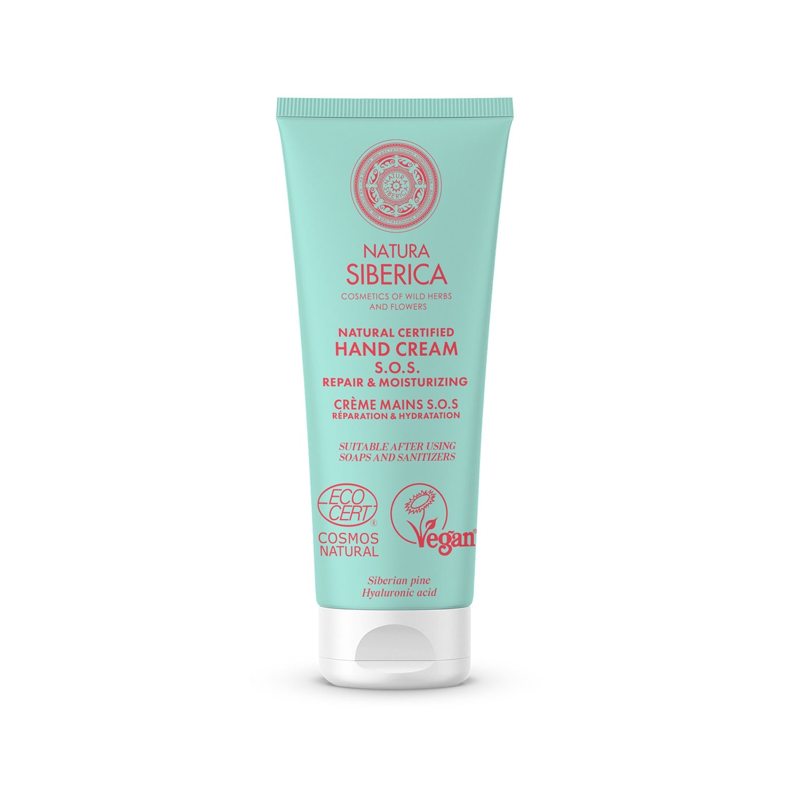 Natura Siberica Organic SOS Repair & Moisturising Hand Cream 75ml