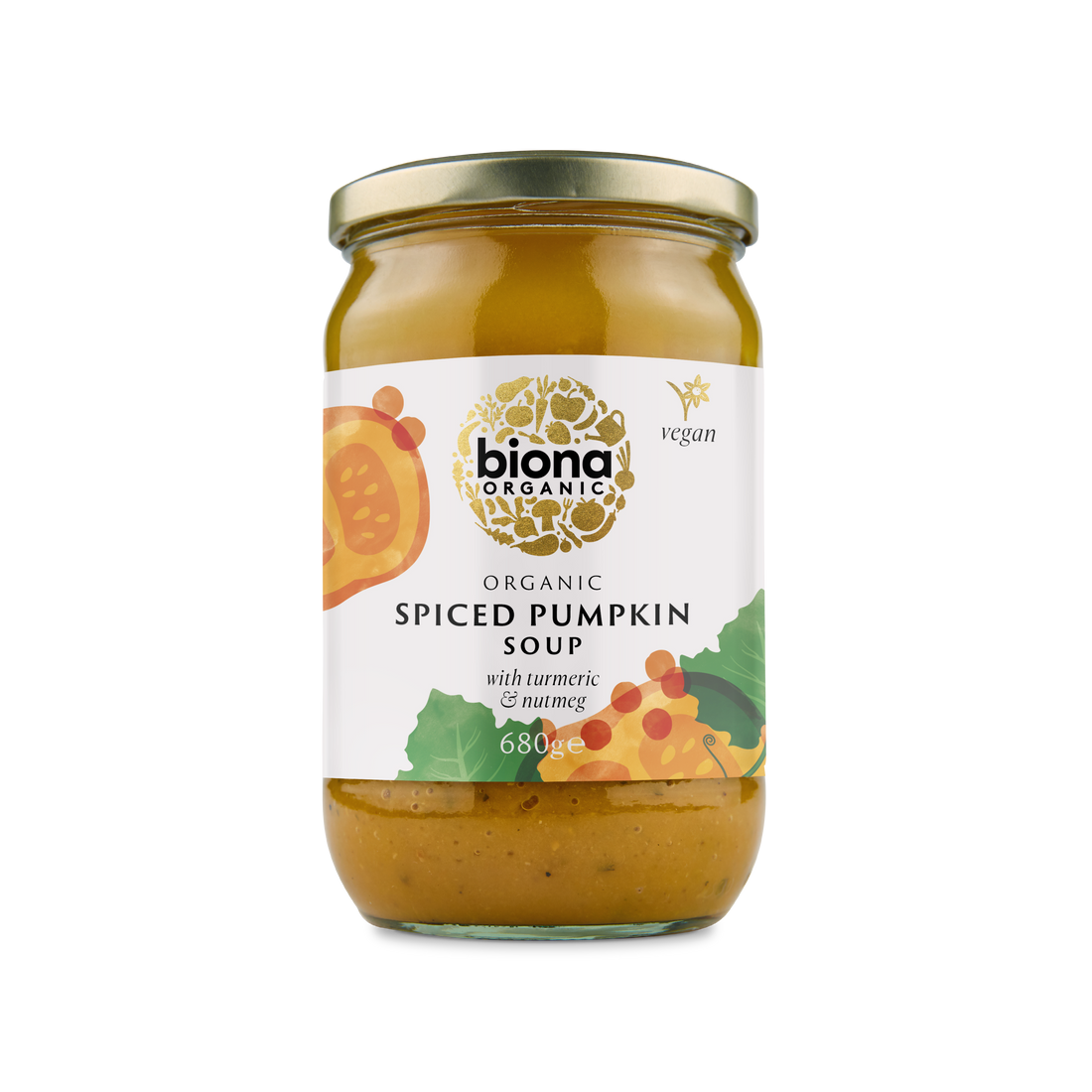 Biona Spiced Pumpkin Soup Jar 680g