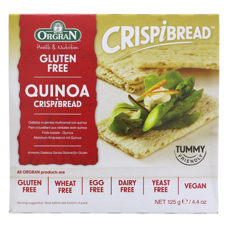 Orgran Quinoa Crispibread 125g