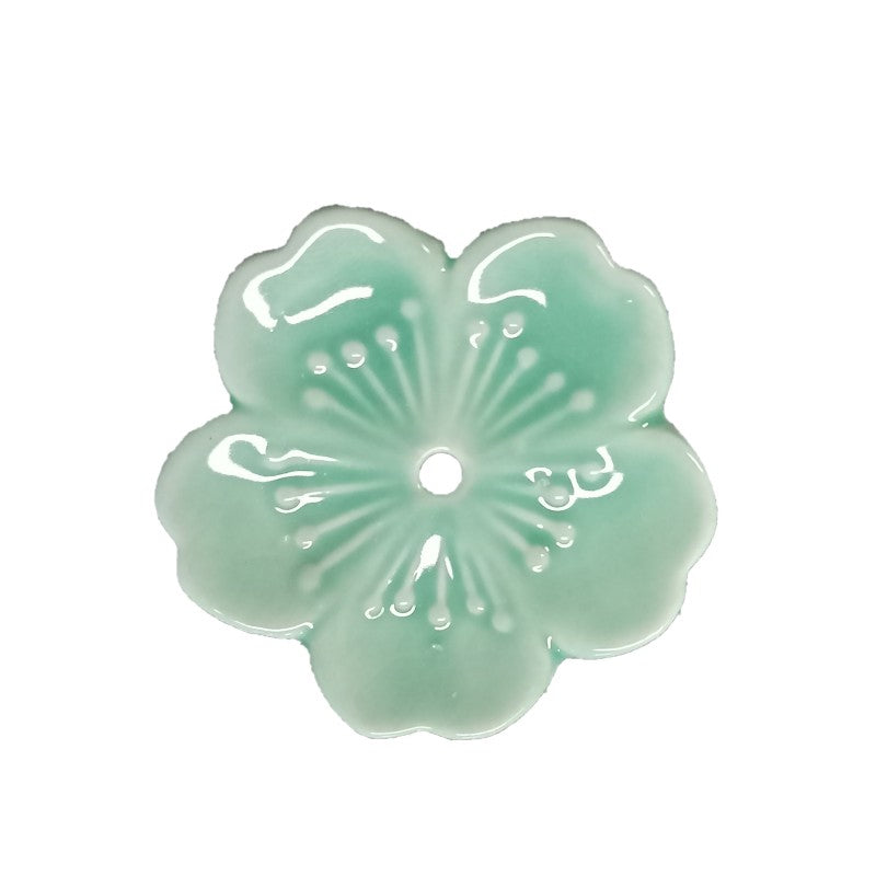 Porcelain Ash Catcher - Incense & Cone Holder Dish - 4 Piece