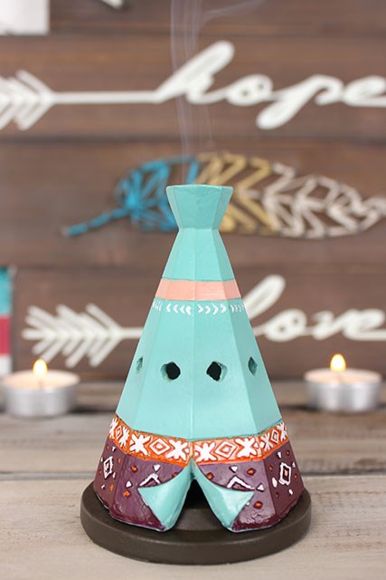 Incense Cone Holder Bohoo Teepee