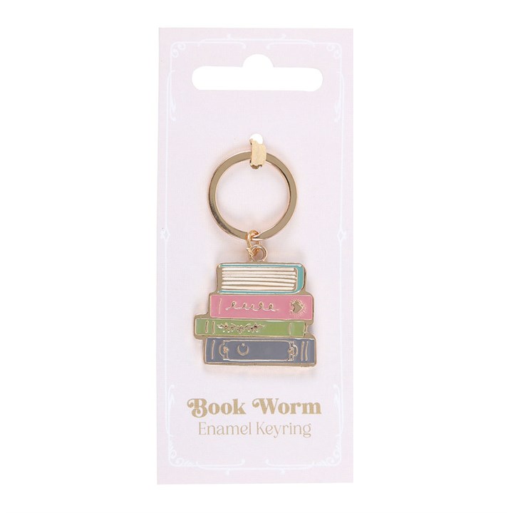 Key Ring - Book Worm