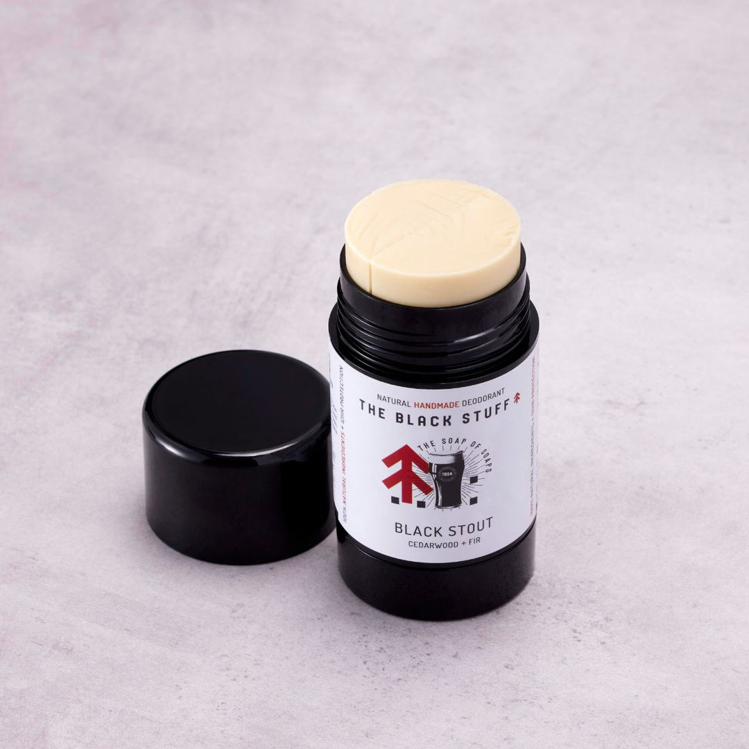 The Black Stuff - Natural Deodorant Stick (Black Stout) 2.8oz