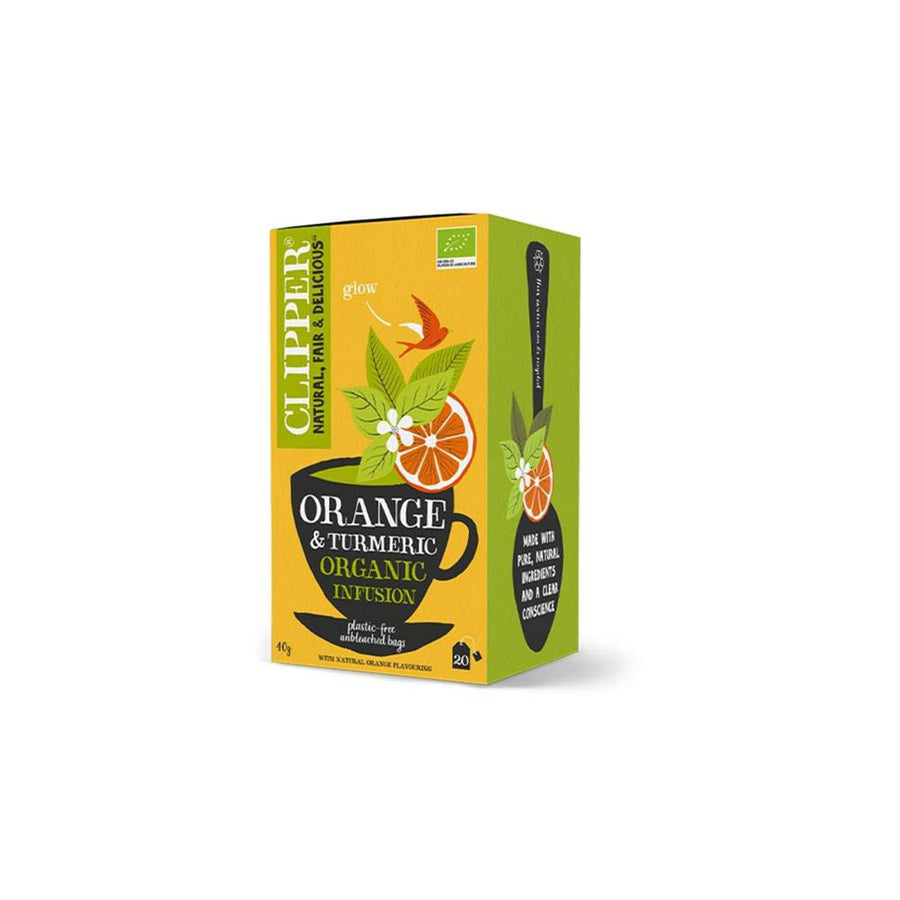 Clipper Organic Orange & Turmeric Tea (20 T/bags)