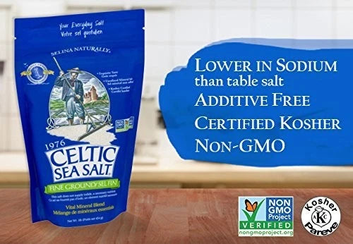 Celtic Sea Salt Light Grey (Resealable Bag) 454g