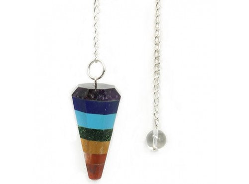 Pendulum Faceted - Chakra Stone