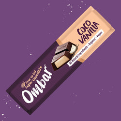 Ombar Coco Vanilla Filled Choc Bar 70g