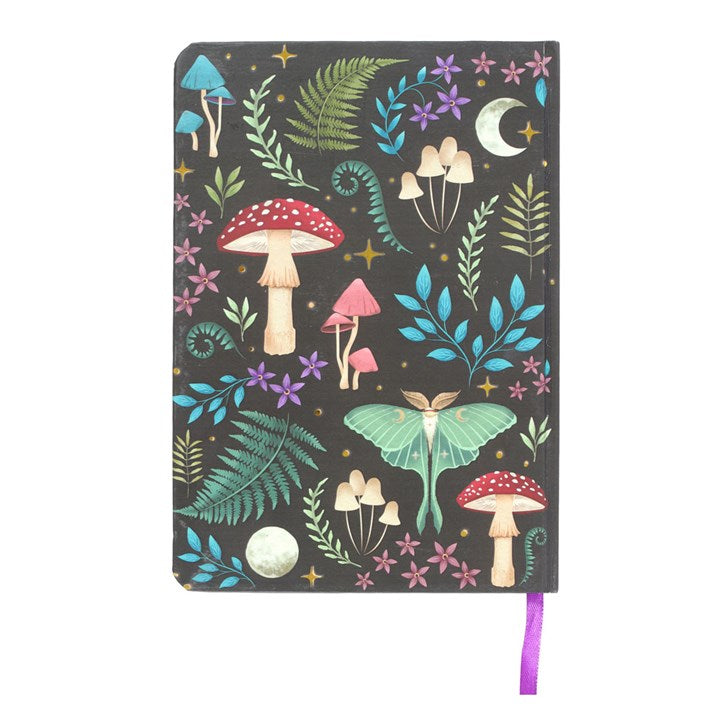 A5 Notebook - Dark Forest Print