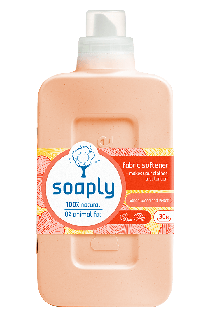 Soaply Fabric Conditioner Sandalwood & Peach 750ml