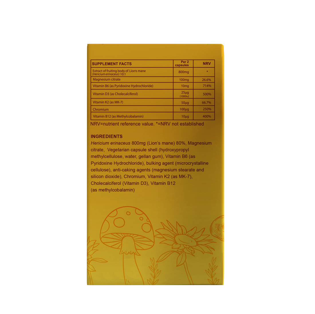 FabU Shrooms Meno & Peri (60 Caps)