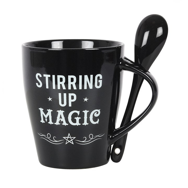 Mug & Spoon Set - "Stirring Up Magic"