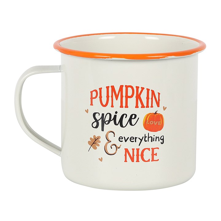 Enamel Mug "Pumpkin Spice"