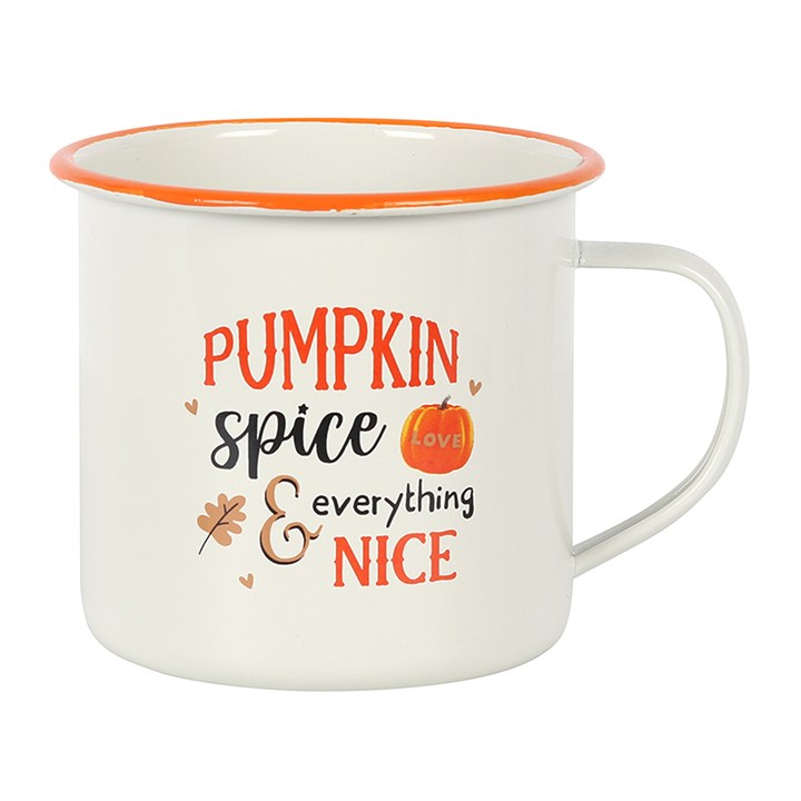 Enamel Mug "Pumpkin Spice"