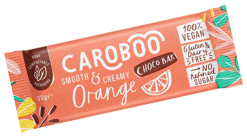 Caraboo Carob Chococo Bar (Orange) 35g