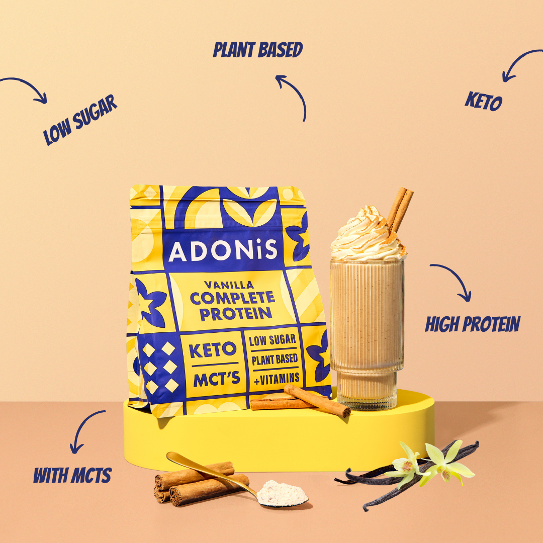 Adonis Complete Protein Keto Shake (Vanilla) 350g