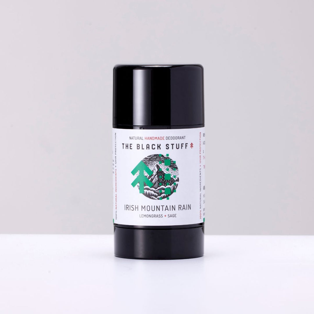 The Black Stuff - Natural Deodorant Stick (Irish Mountain Rain) 2.8oz