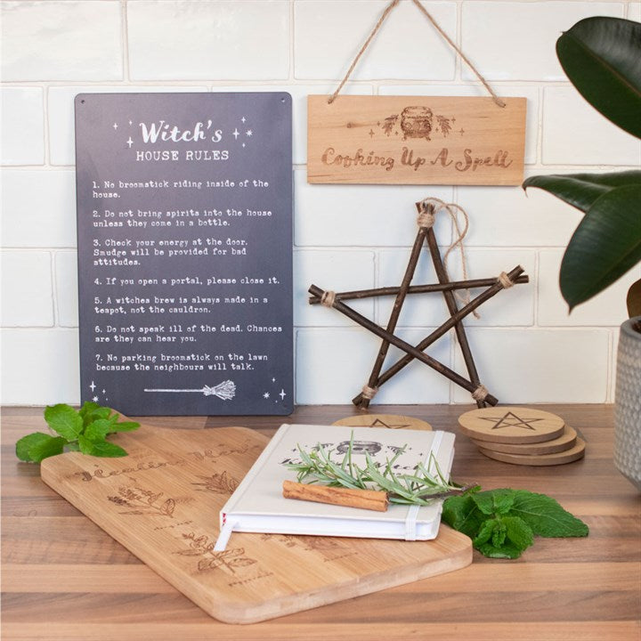 Metal Sign - "Witch&