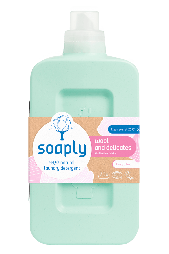Soaply Laundry Detergent - Lively Lotus 1Ltr (Wool & Delicates)