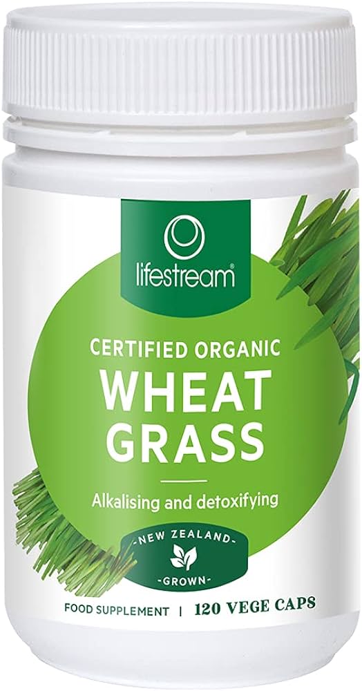 Lifestream Wheatgrass Capsules (120caps)