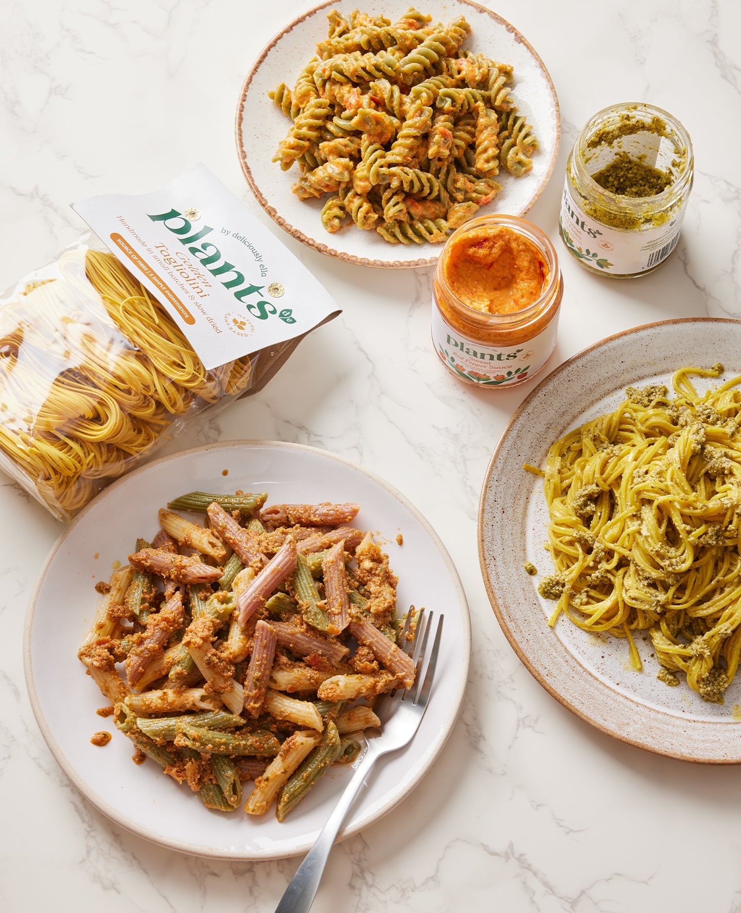 Deliciously Ella Plants Spinach Fusilli 250g