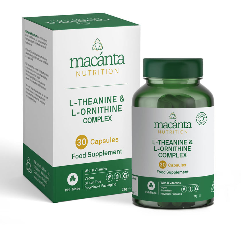 Macanta L-Theanine & L-Ornithine Complex (30 Capsules)