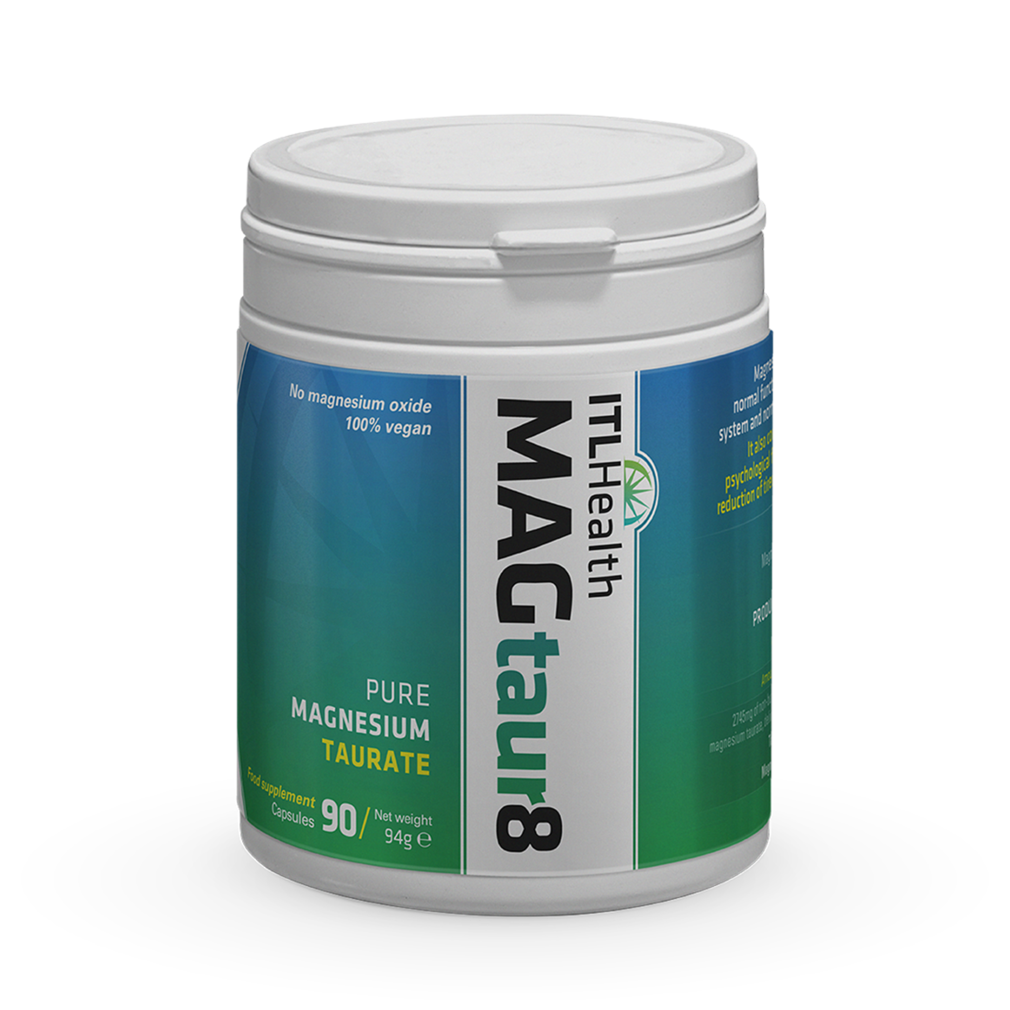 MAGtaur8 Magnesium Taurate 90 Caps
