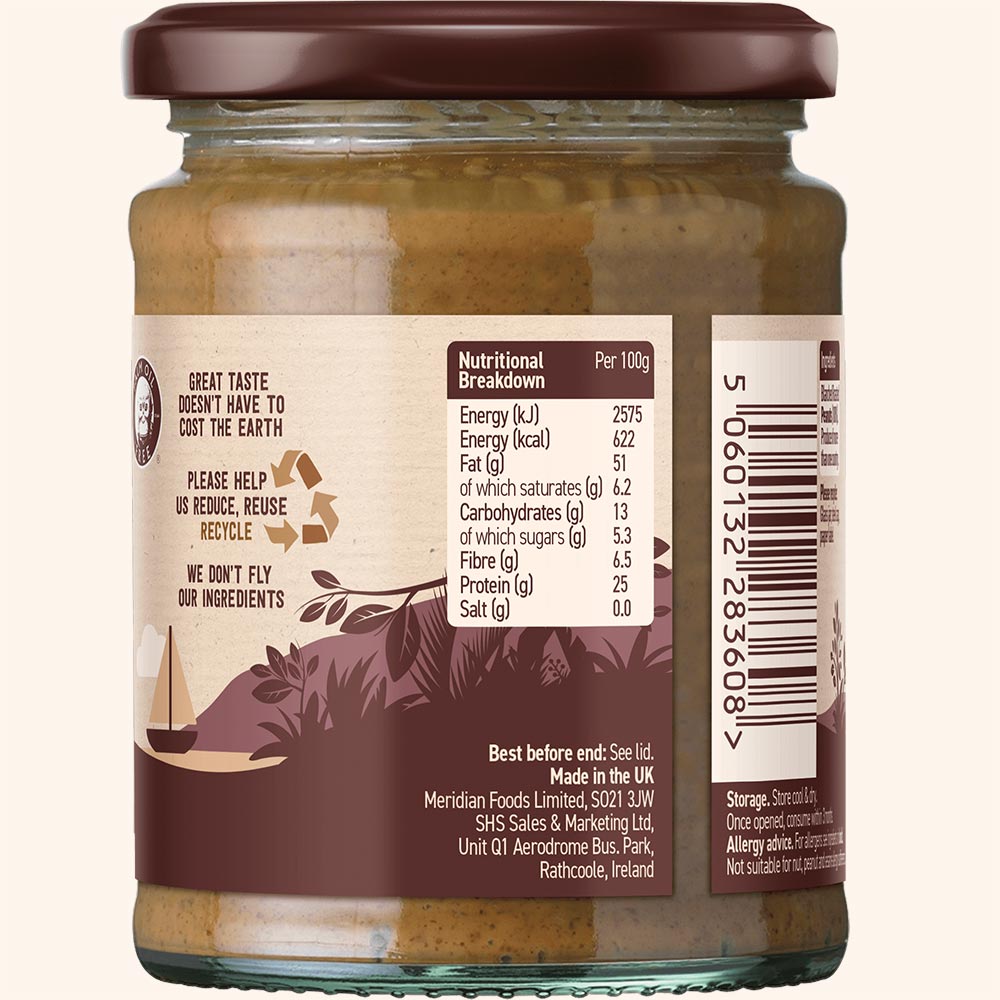 Meridian Rich Roast Crunchy Peanut Butter 100% - 280g