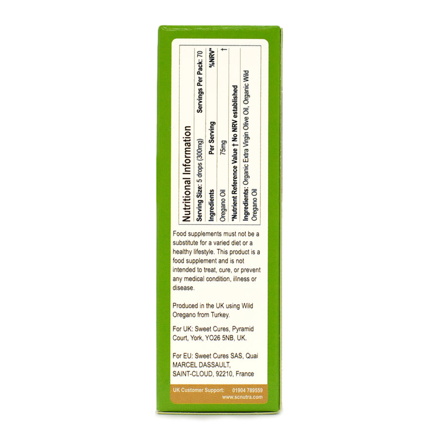 Sweet Cures Wild Oregano Oil C80 10ml