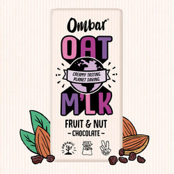 Ombar Organic Oat Milk Fruit & Nut Chocolate Bar 70g