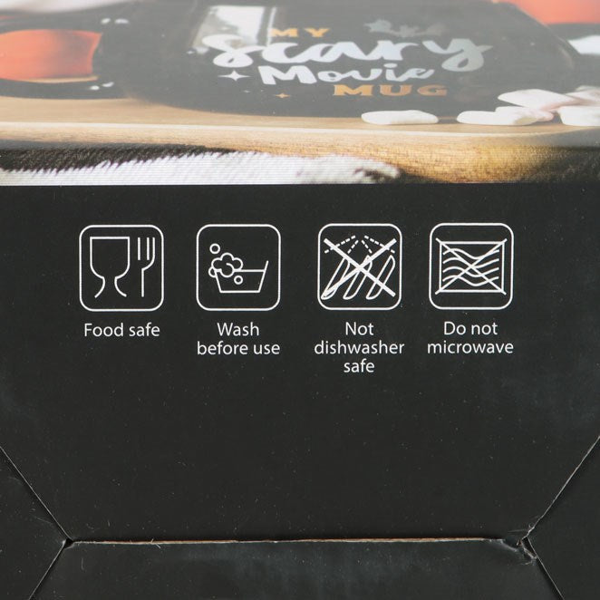 Rounded Mug - "My Scary Movie Mug"