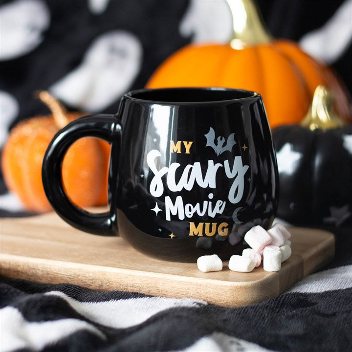 Rounded Mug - "My Scary Movie Mug"