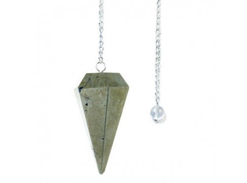 Pendulum Faceted - Pyrite