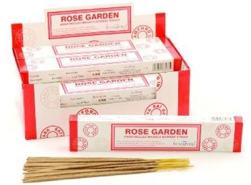 Incense Sticks - Rose Garden- Stamford Masala - 15 Sticks