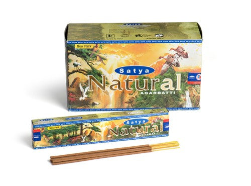 Incense Sticks - Natural - Satya - 15 Sticks