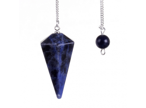 Pendulum Faceted - Sodalite