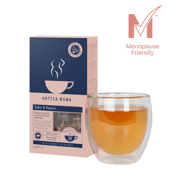 HotTea Mama Organic Take A Pause Menopause Tea (14 Pyramids)