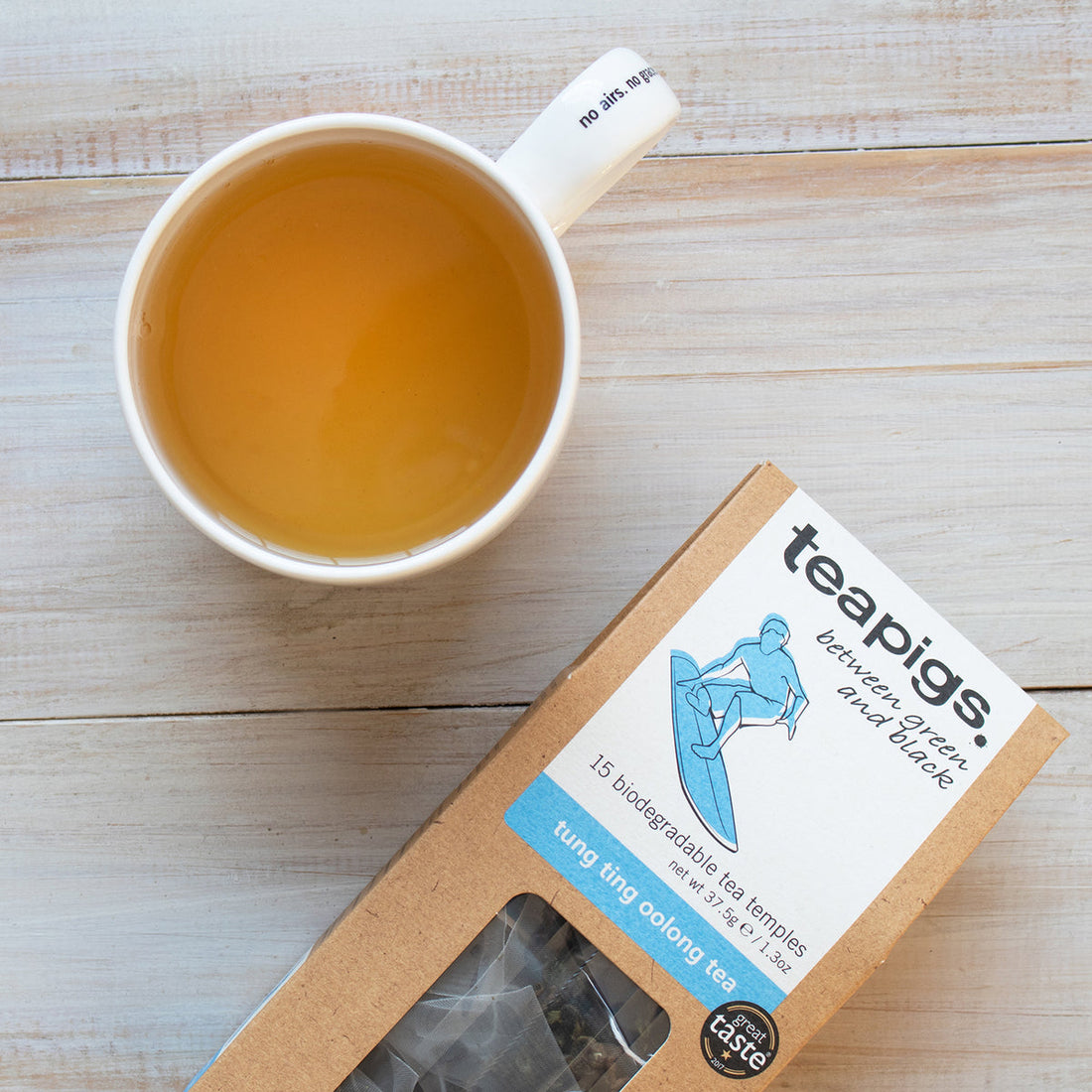 Teapigs Tung Ting Blue Oolong Tea Temples (15&