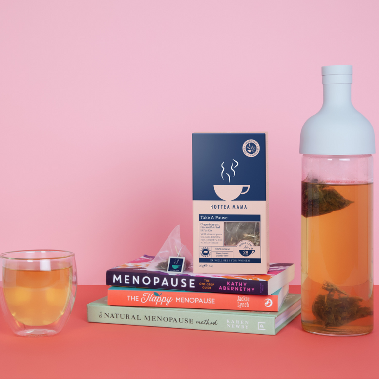 HotTea Mama Organic Take A Pause Menopause Tea (14 Pyramids)
